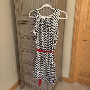 Black and White Dress